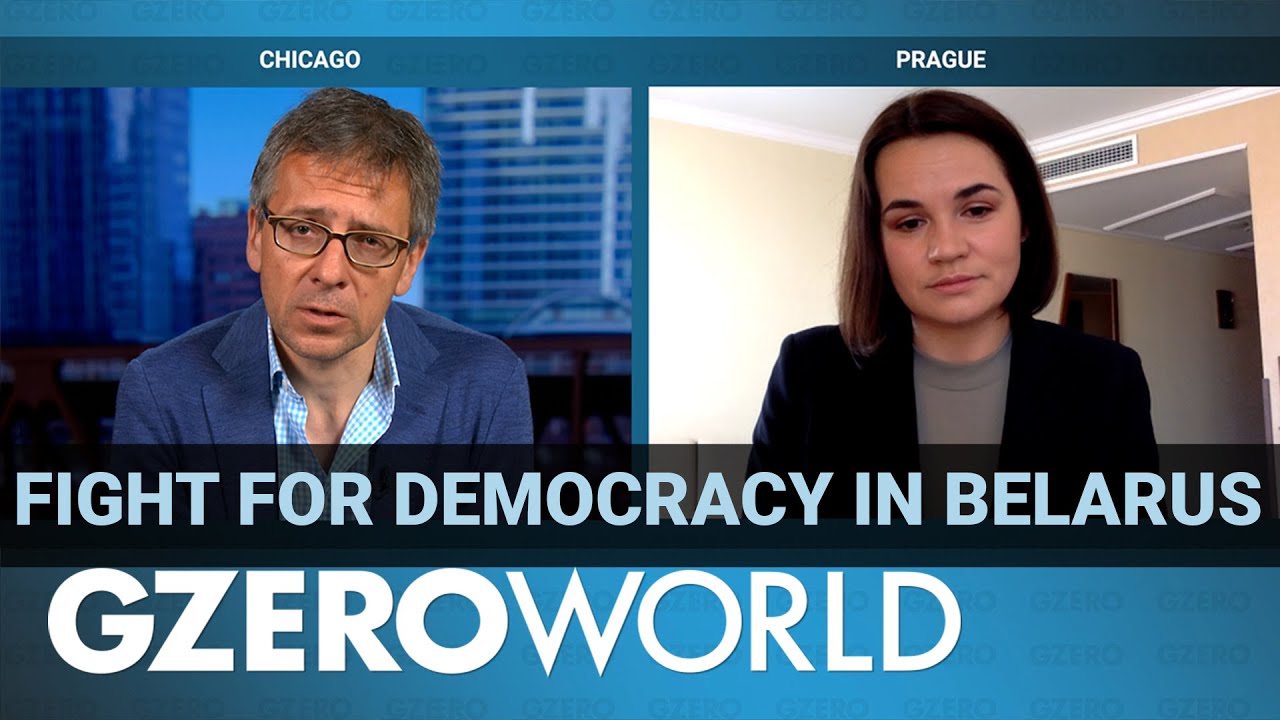 The Fight for Democracy in Europe's Last Dictatorship |  Sviatlana Tsikhanouskaya | GZERO World