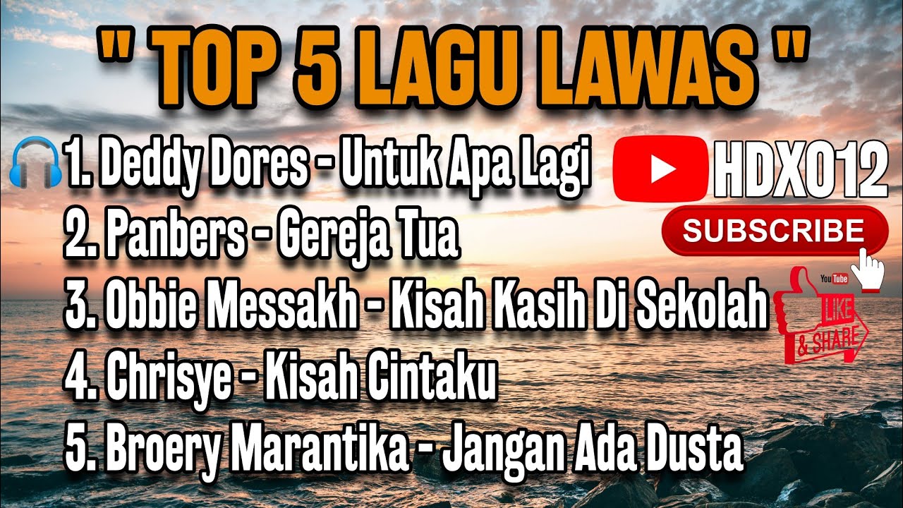 TOP 5 LAGU LAWAS 🎧