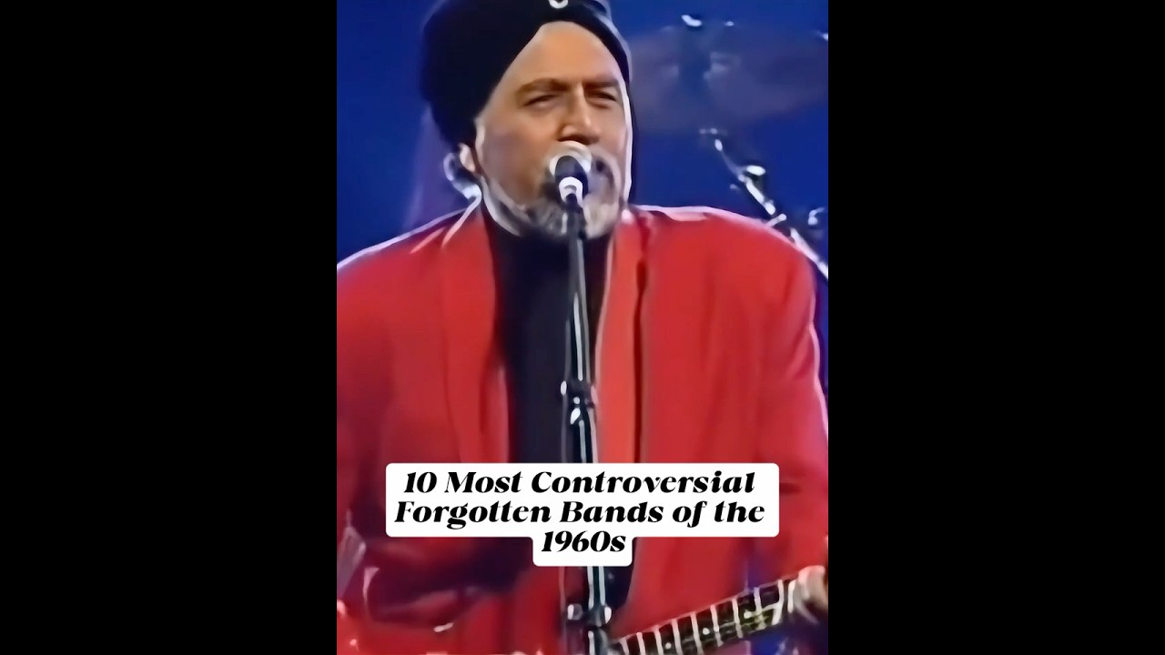 10 Most Controversial Forgotten Bands of the 1960s#shorts #music #musica