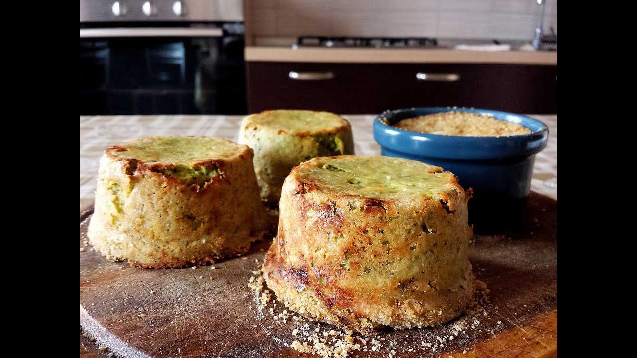Sformatini di broccoli e scamorza - Le video ricette di Lara