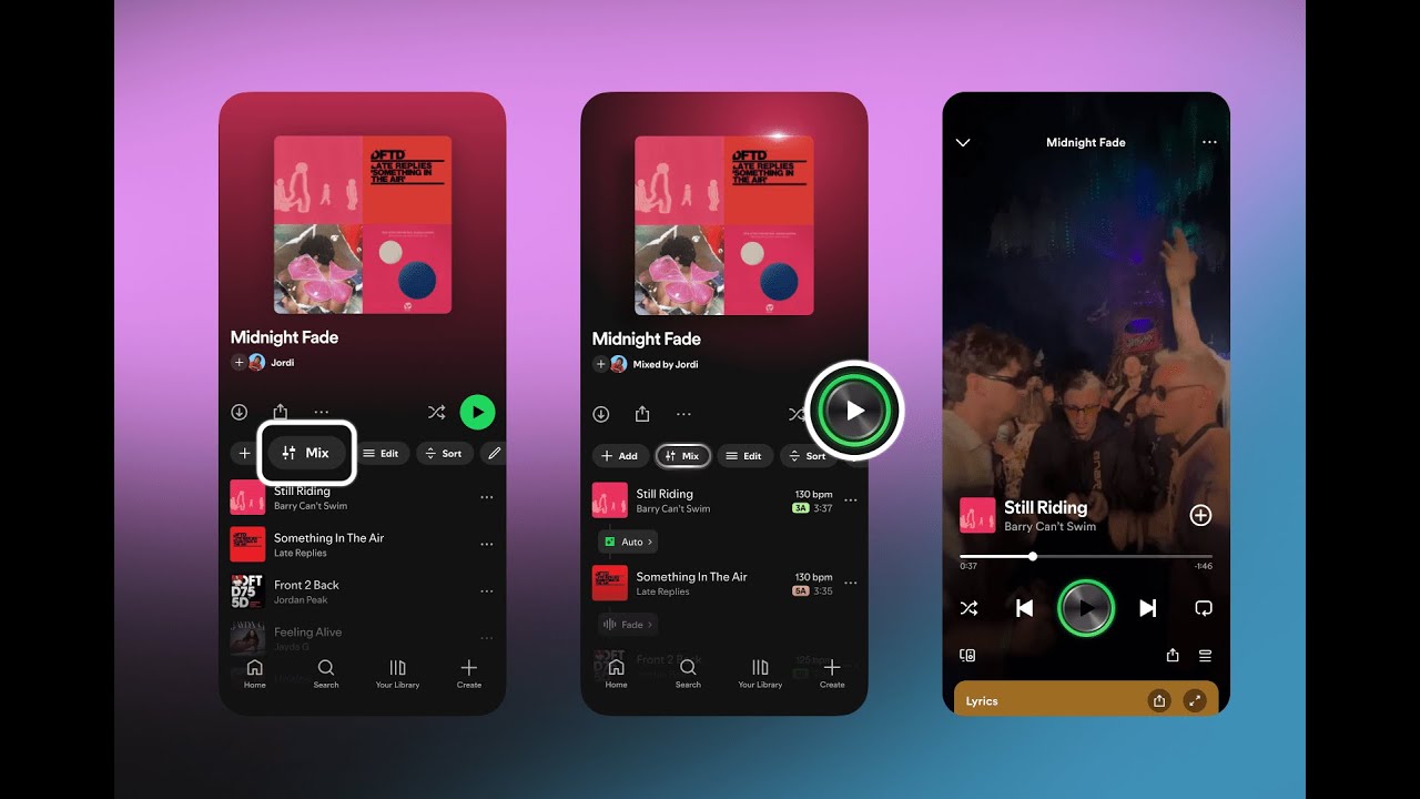 How to enable spotify's new mix feature on PC