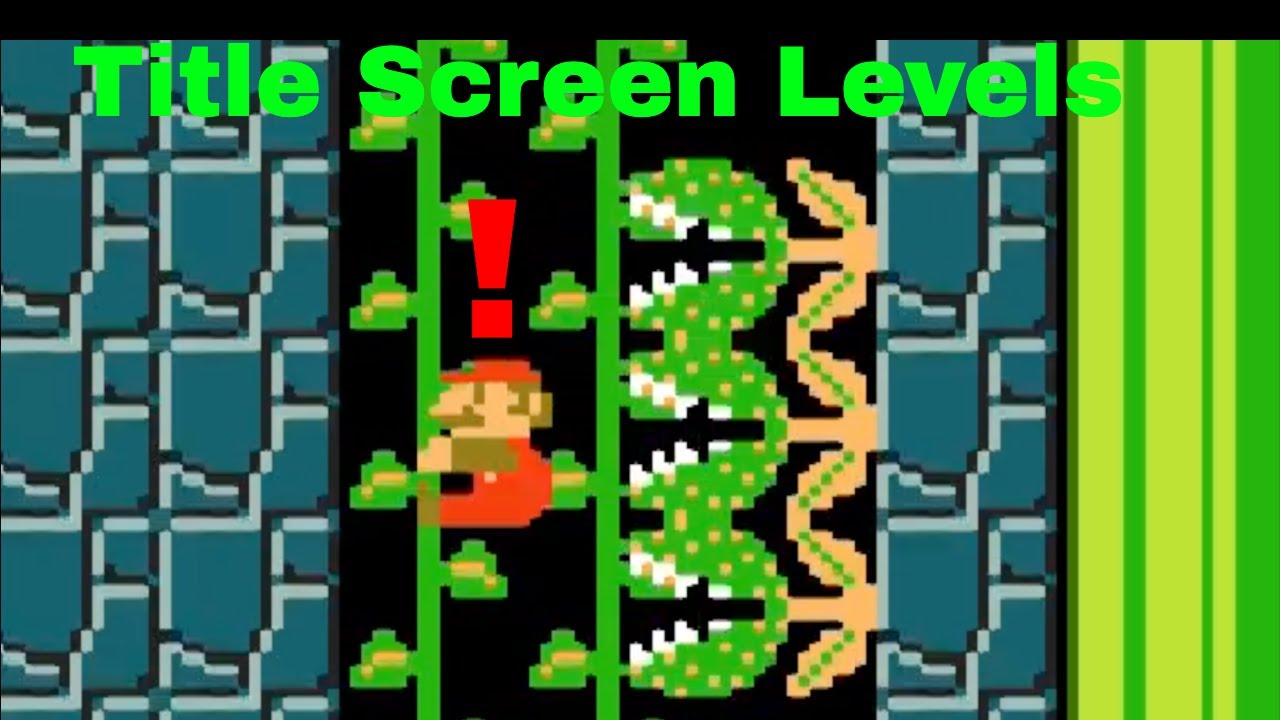 Super Mario Maker 2: All Title Screen Levels, #1