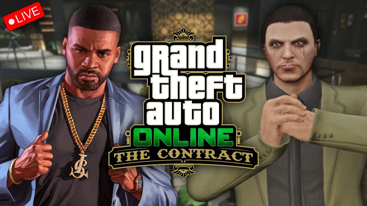 🔴GTA Online THE CONTRACT DLC (For The First Time) | Rags To Riches | GTA Marathon! #xbox