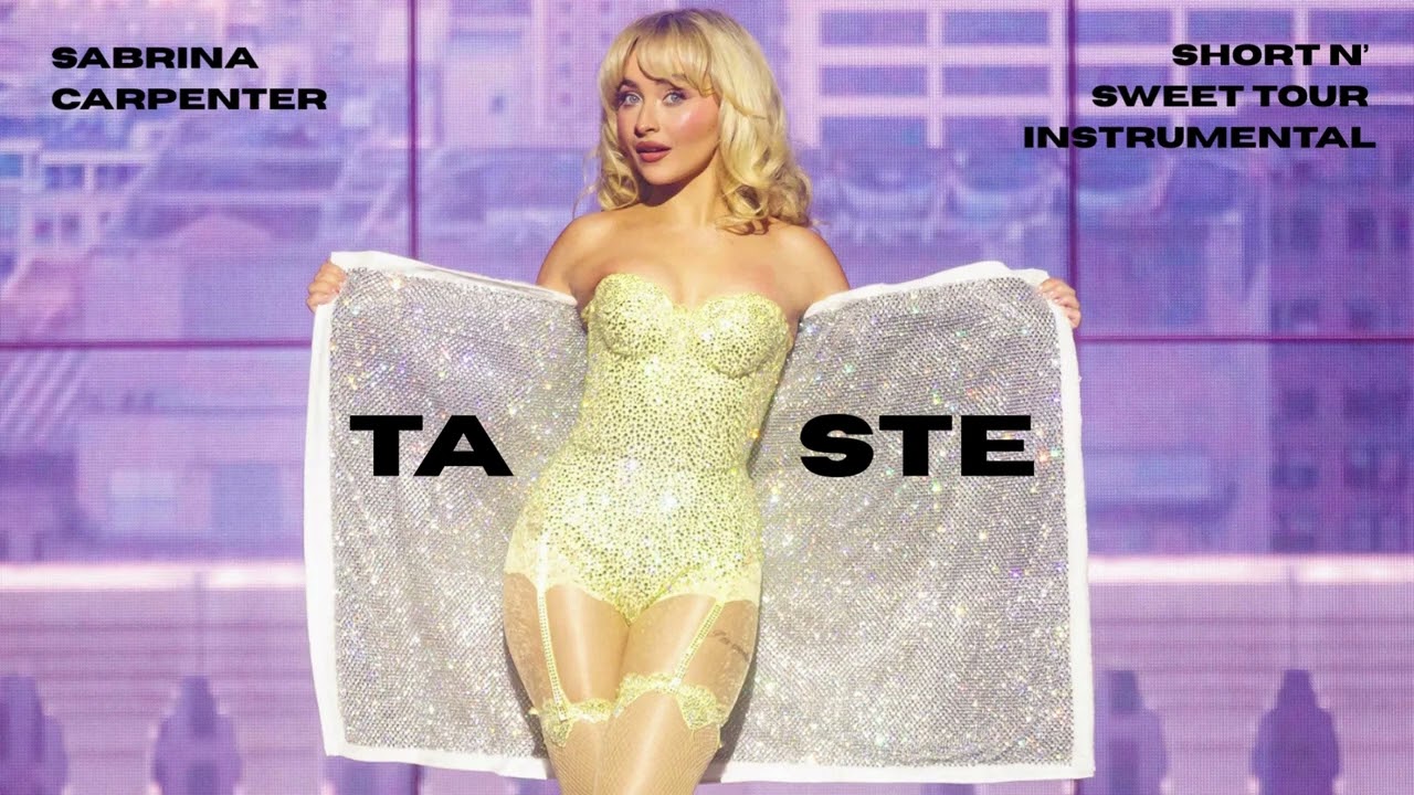 Sabrina Carpenter - Taste (Sort n' Sweet Tour Live Studio Instrumental)