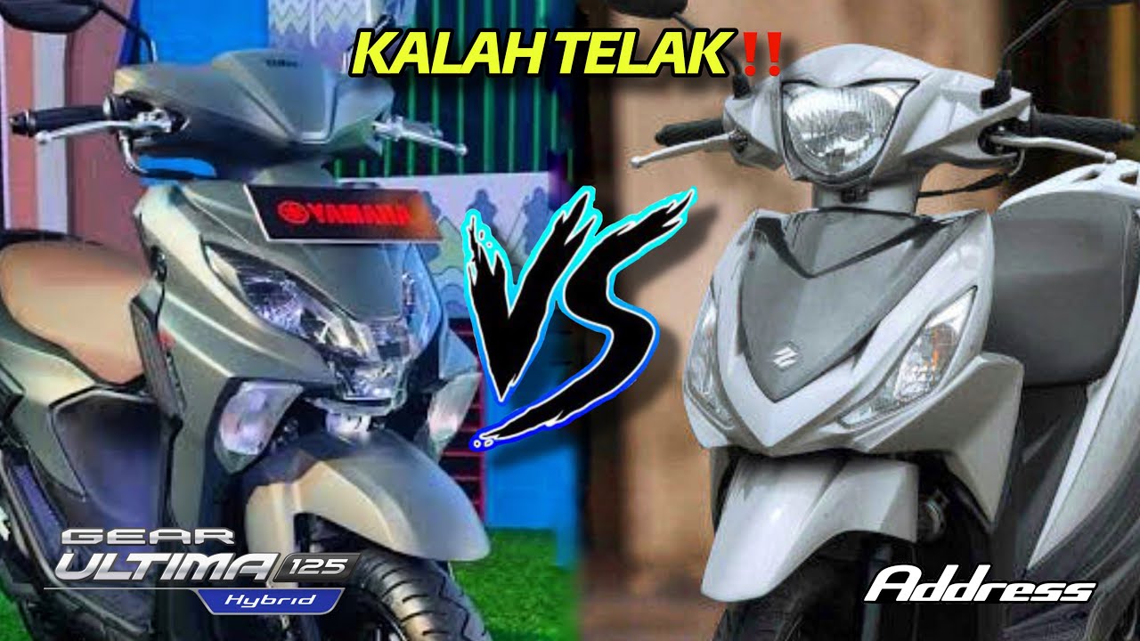 KALAH TELAK ‼️ YAMAHA GEAR ULTIMA VS SUZUKI ADDRESS