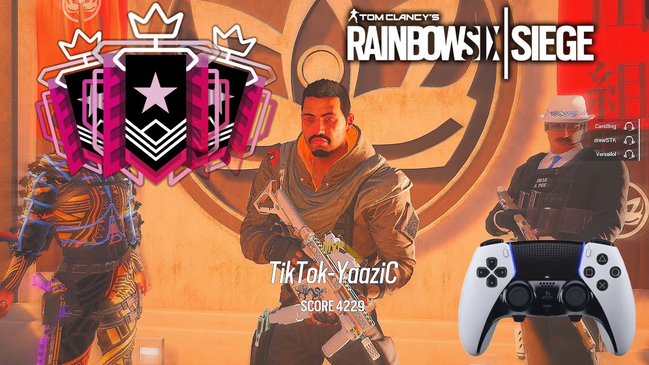 #1 MOST AGGRESSIVE FLEX PLAYER ON CONTROLLER (PS5 RAINBOW SIX SEIGE)
