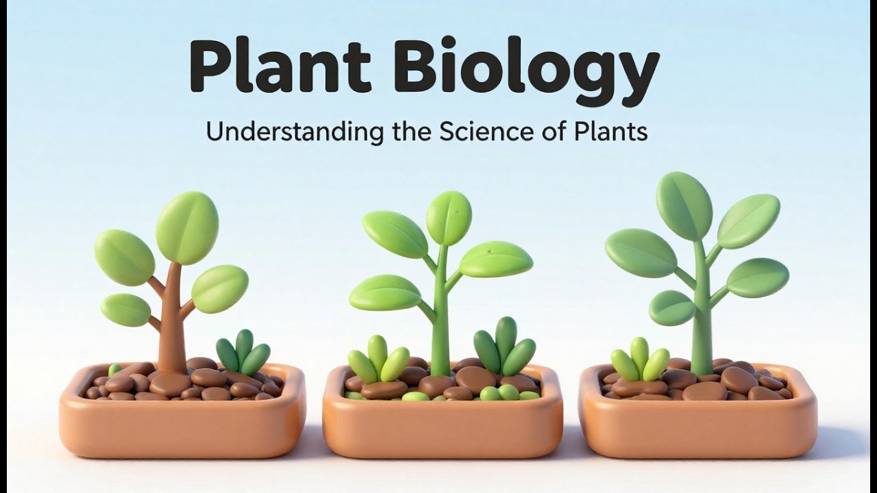 Plant Biology: Understanding the Science of Plants (13 Minutes)
