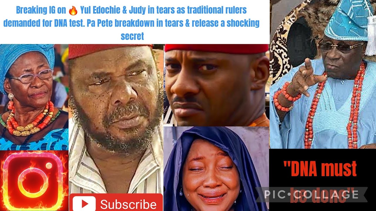 Breaking IG on🔥Yul Edochie & Judy in tears as traditional rulers demand for DNA test. Pete in tears