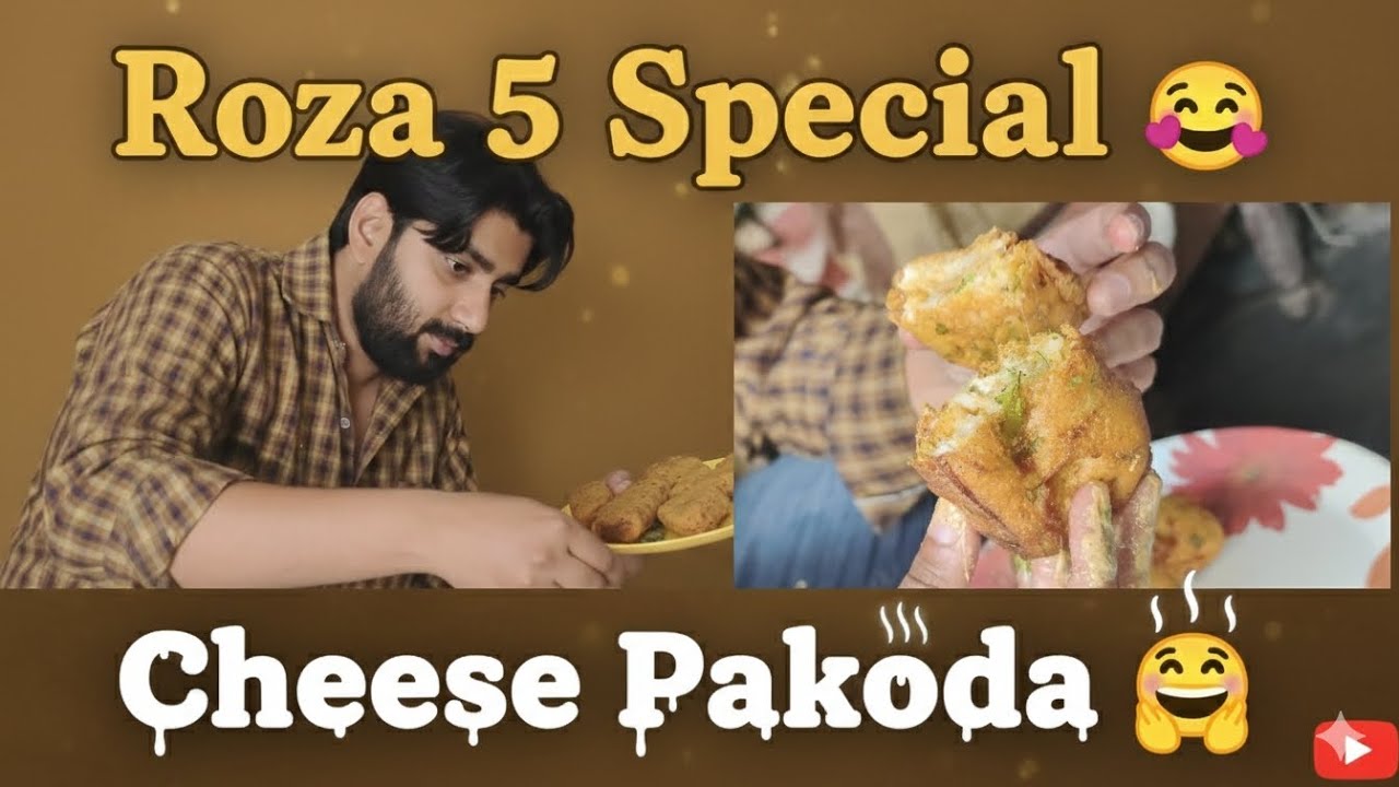 Roza #5 | Cheese Bread Pakoda 😍 | Ramadan Cooking Vlog @saadrizvi_vlogs 