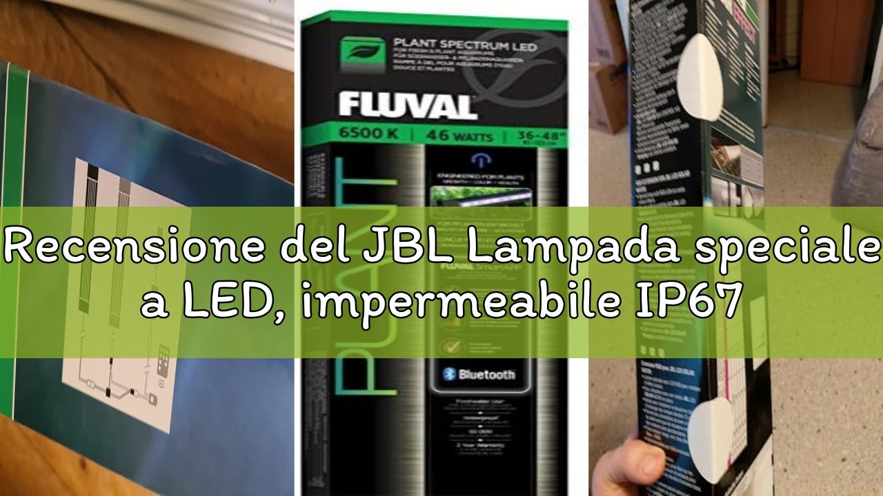 Recensione del JBL Lampada speciale a LED, impermeabile IP67, dimmerabile, da 8 Watt, 438 x 71 mm, L