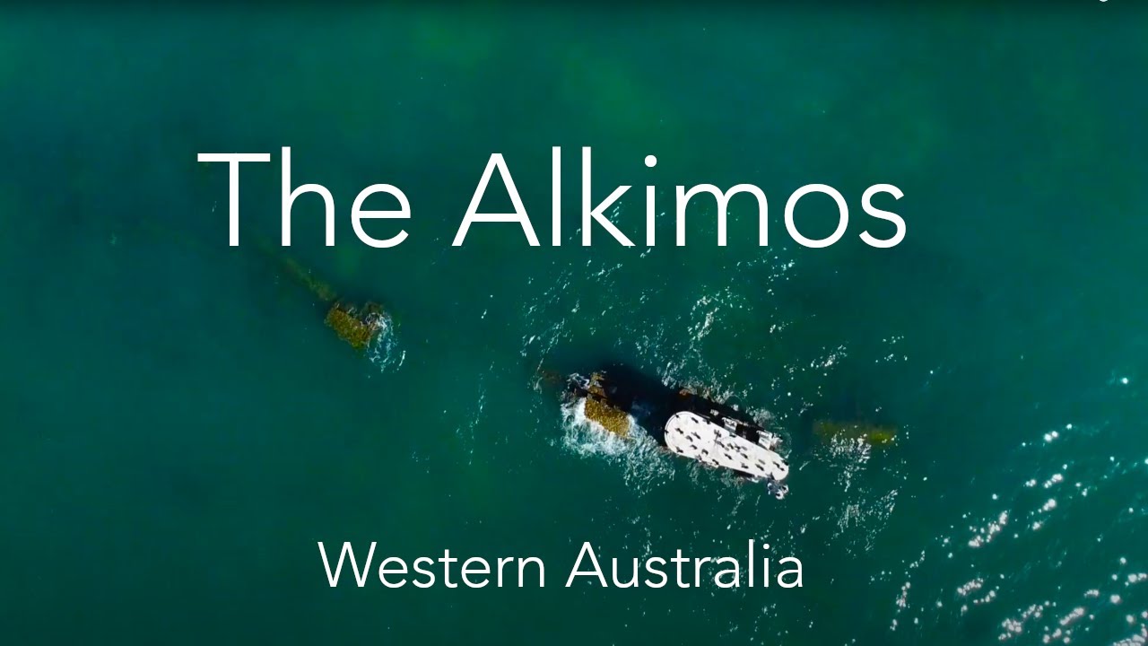 Stunning Aerial Drone Footage of the Wreck of the SS Alkimos in Perth, Western Australia