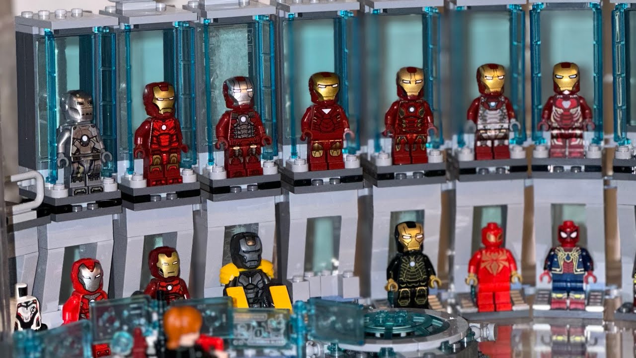 LEGO Iron Man Hall Of Armor UPDATE review!!!! #legomarvel #lego #legoreview #marvel #ironman #mcu