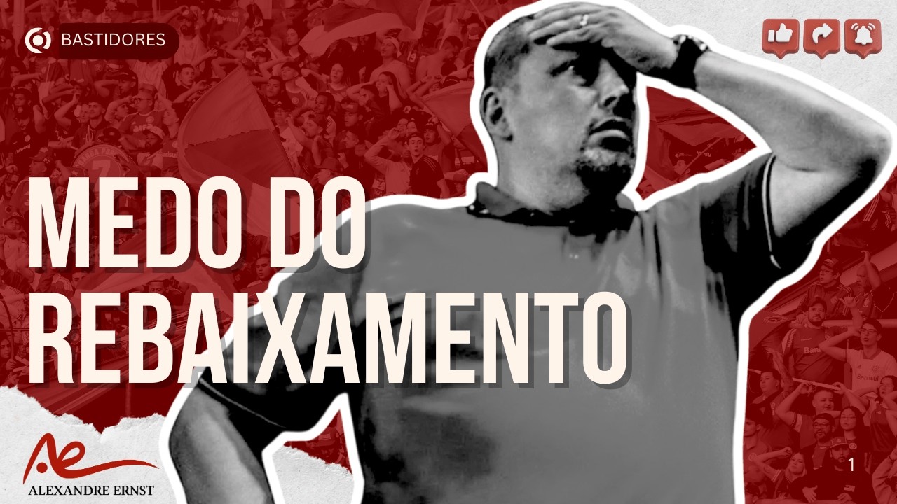 🔴⚪️ INTER: REFORÇA OU CAI | BASTIDOR ADMITE MEDO DO REBAIXAMENTO | PEZZOLANO: ATAQUE NÃO FUNCIONA