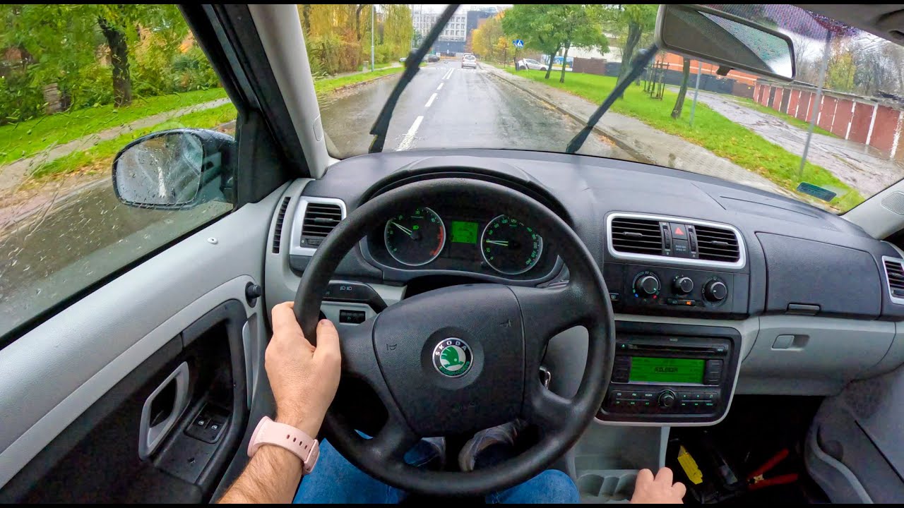 2006 Skoda Roomster [1.4 TDI 80HP] |0-100| POV Test Drive #1893 Joe Black