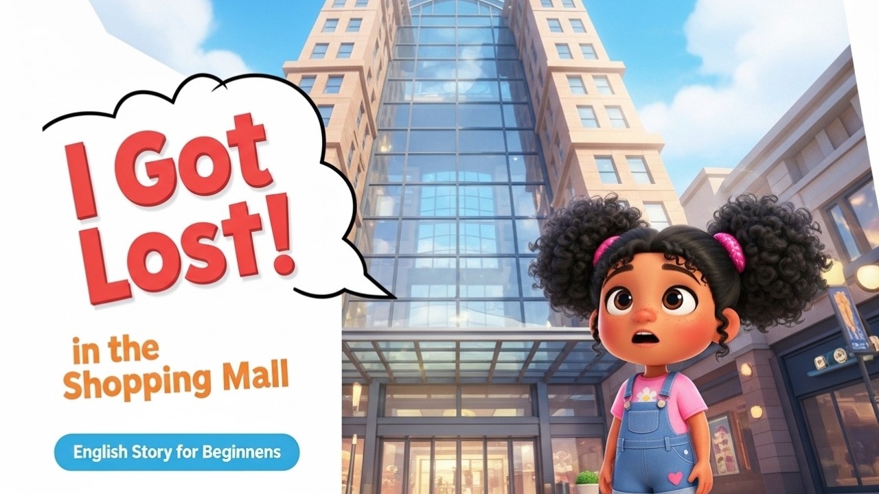 I Got Lost in the Shopping Mall 😢 | Learn English with Stories | English for Beginners (B1)
