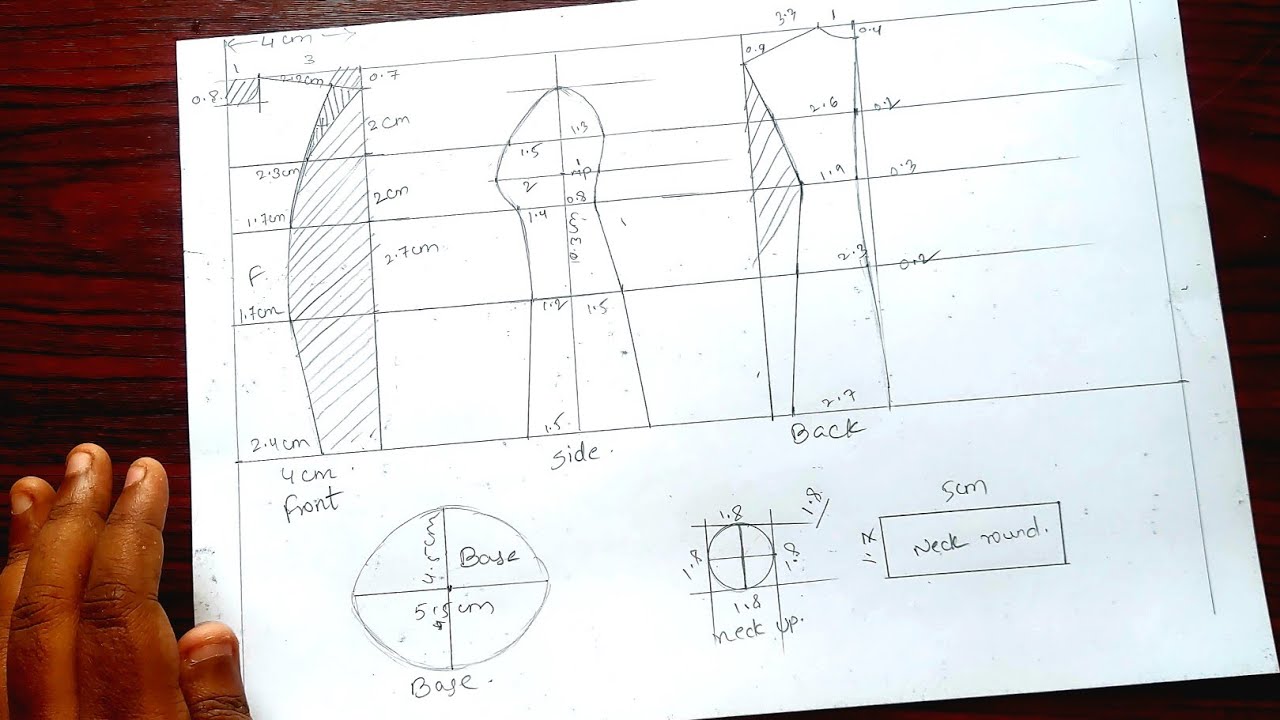 Mini mannequin pattern making and cutting/mini mannequin making/small dress form/mini dress form