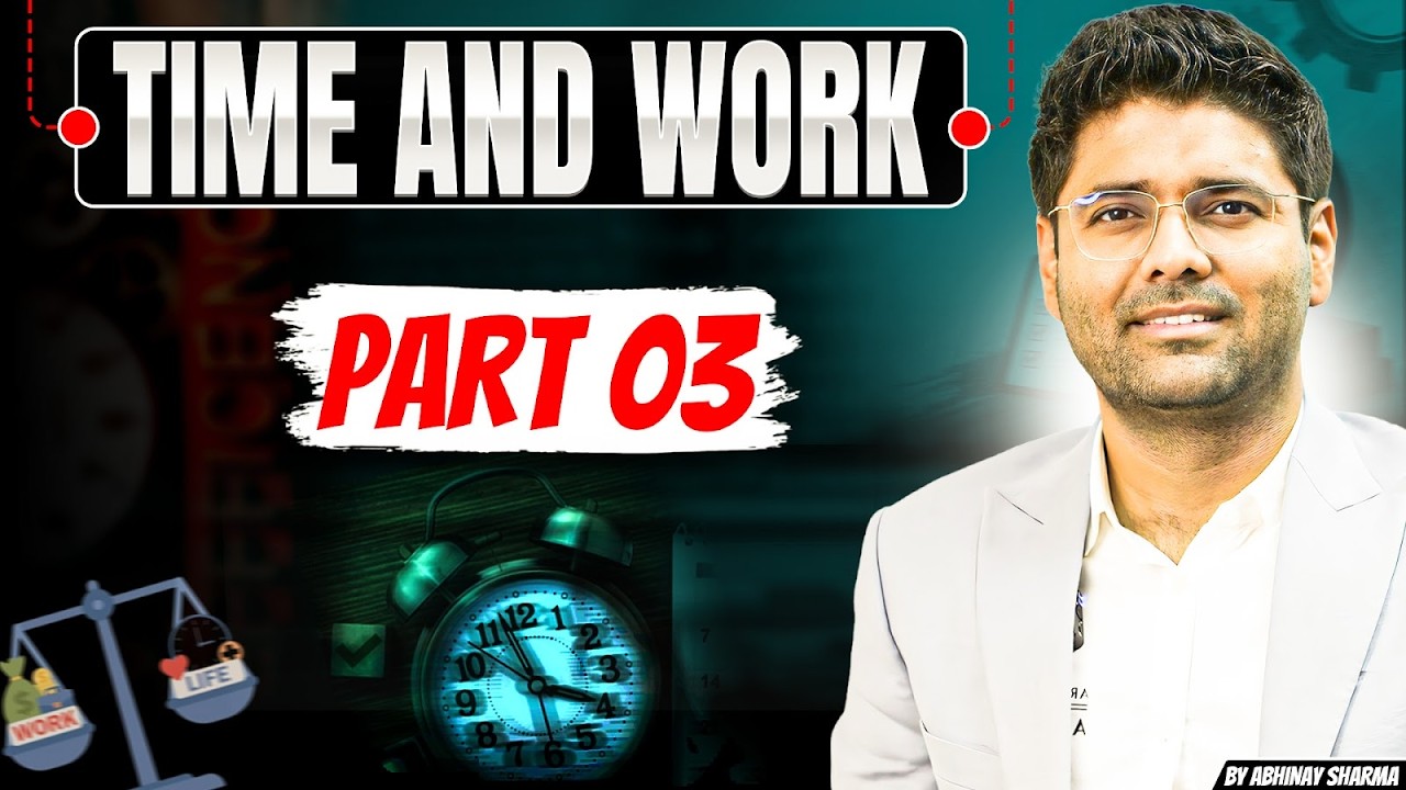 A to Z type of Alternate Days based Ques in Time & Work by Abhinay Sharma