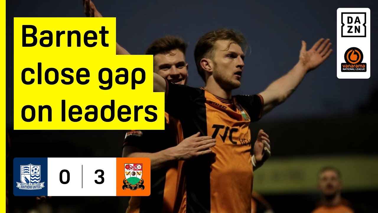 The Bees keep pace with top team | Southend United 0-3 Barnet | National League HIGHLIGHTS