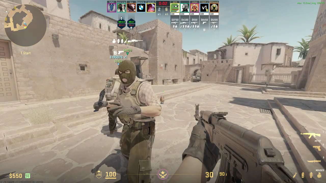 Counter Strike 2: Competitive Gameplay (No Commentary)