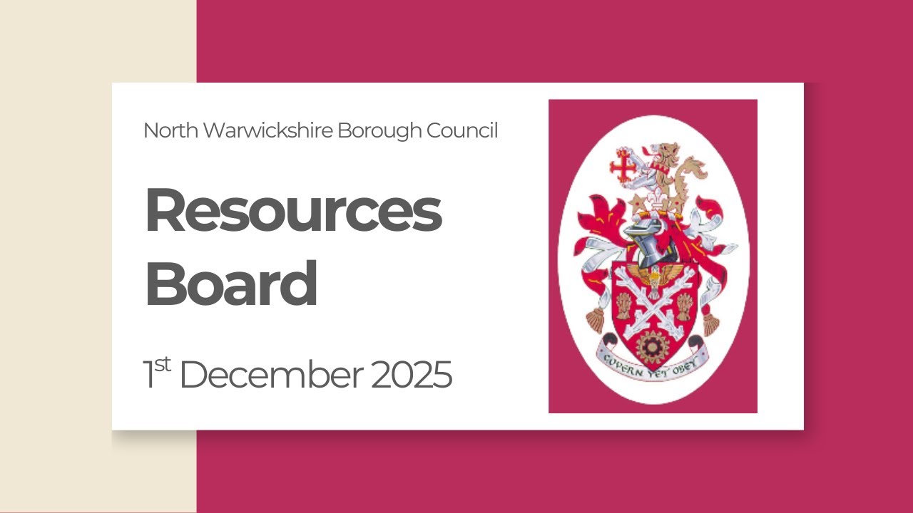 Resources Board 1st December 2025