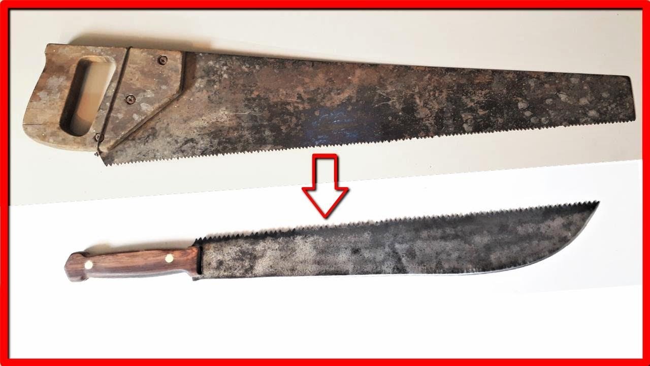 Как сделать мачете из пилы