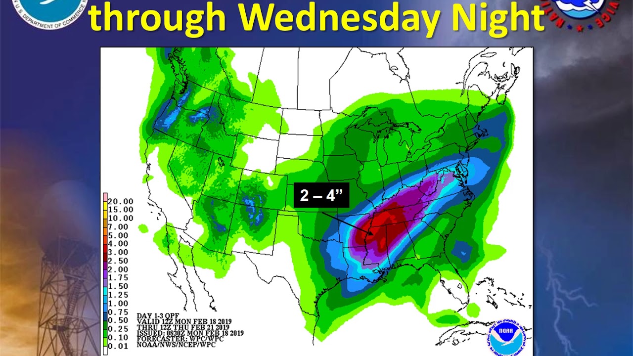 NWS Jackson Flood Potential Briefing: February 18, 2019