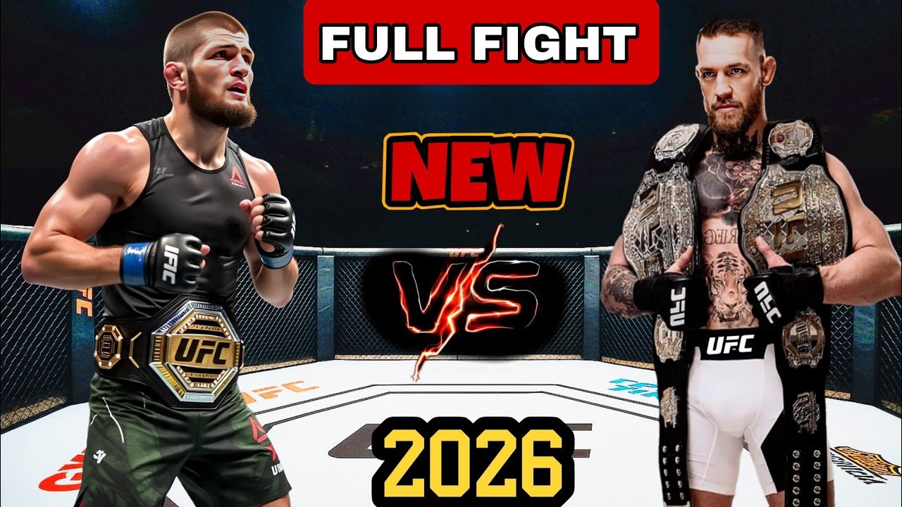 Легендарный бой UFC: Хабиб Нурмагомедов против Конора Макгрегора