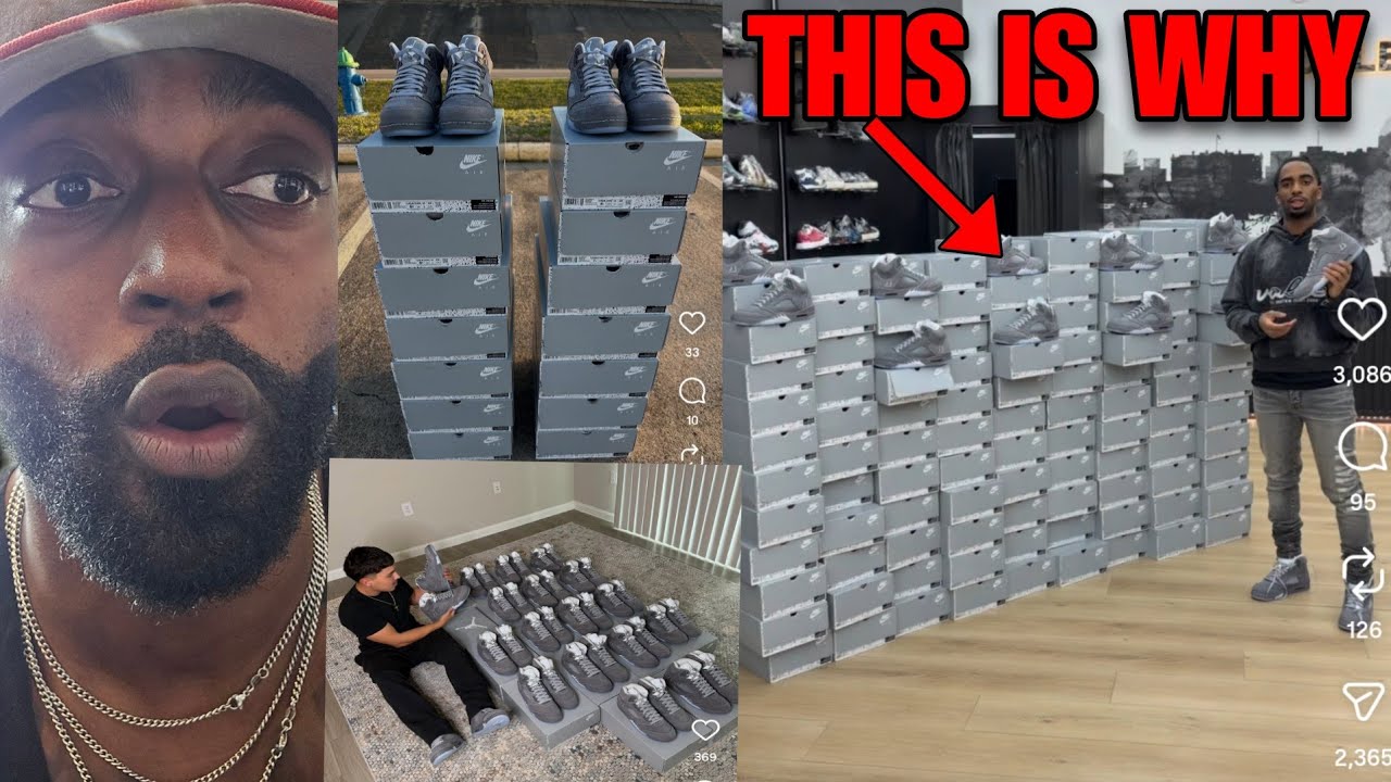 This Is Why You Couldn't Get Your Jordan 5 Wolf Grey Pair