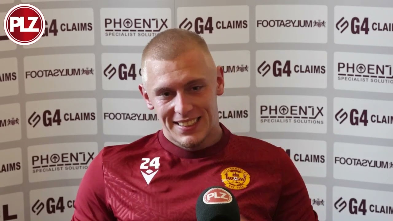Motherwell forward Mika Biereth says he's already fallen in love with Scottish football