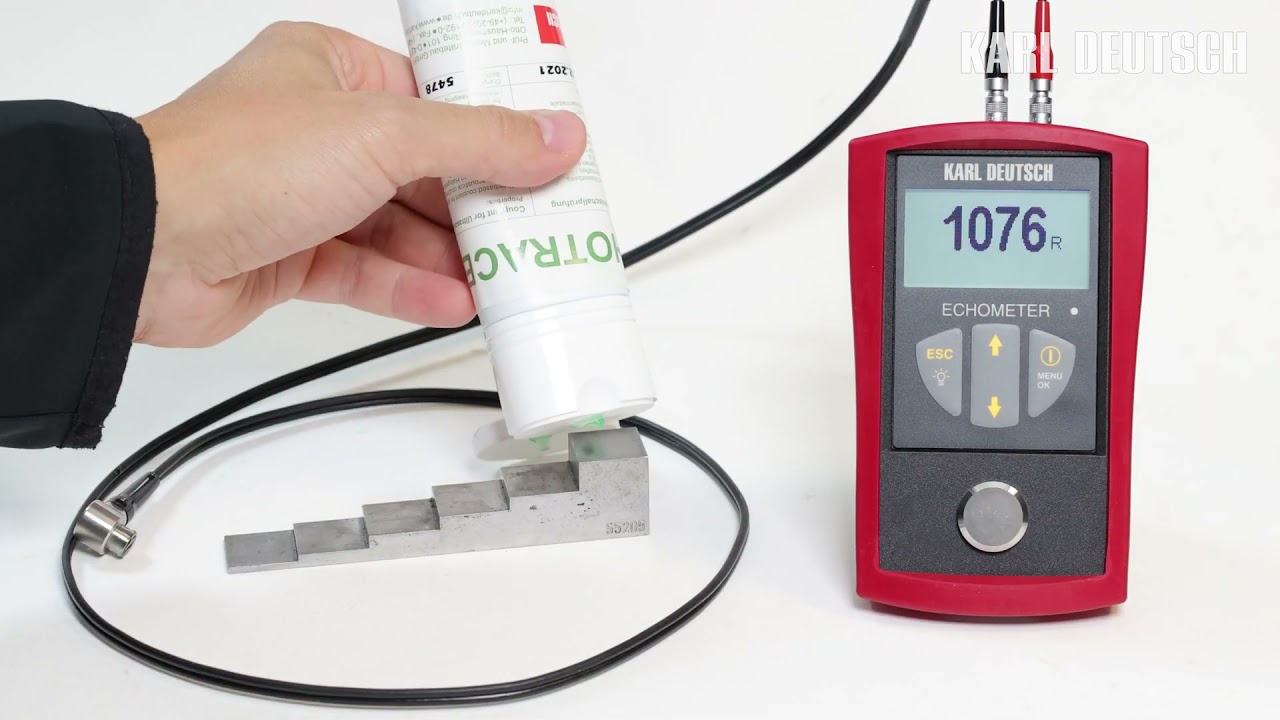 &Pi;&alpha;&chi;ύ&mu;&epsilon;&tau;&rho;&omicron; Echometer 1076 KARL DEUTSCH