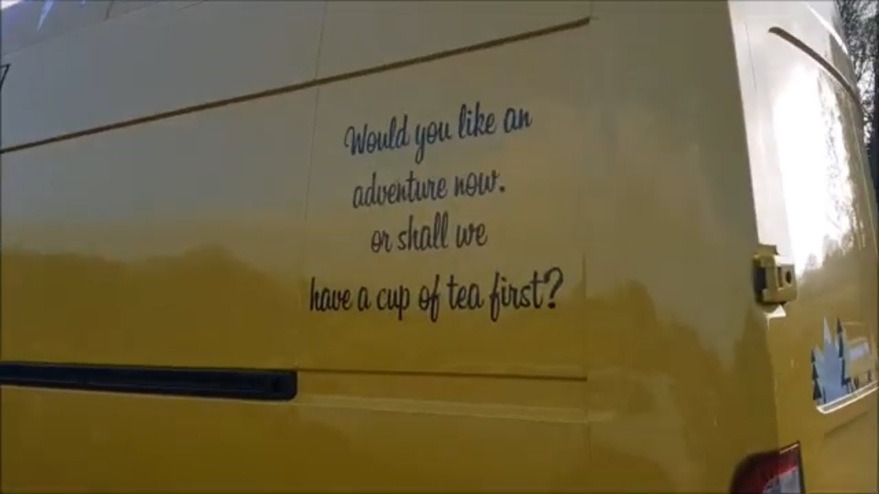 Van Tour ~ Vauxhall Movano Campervan