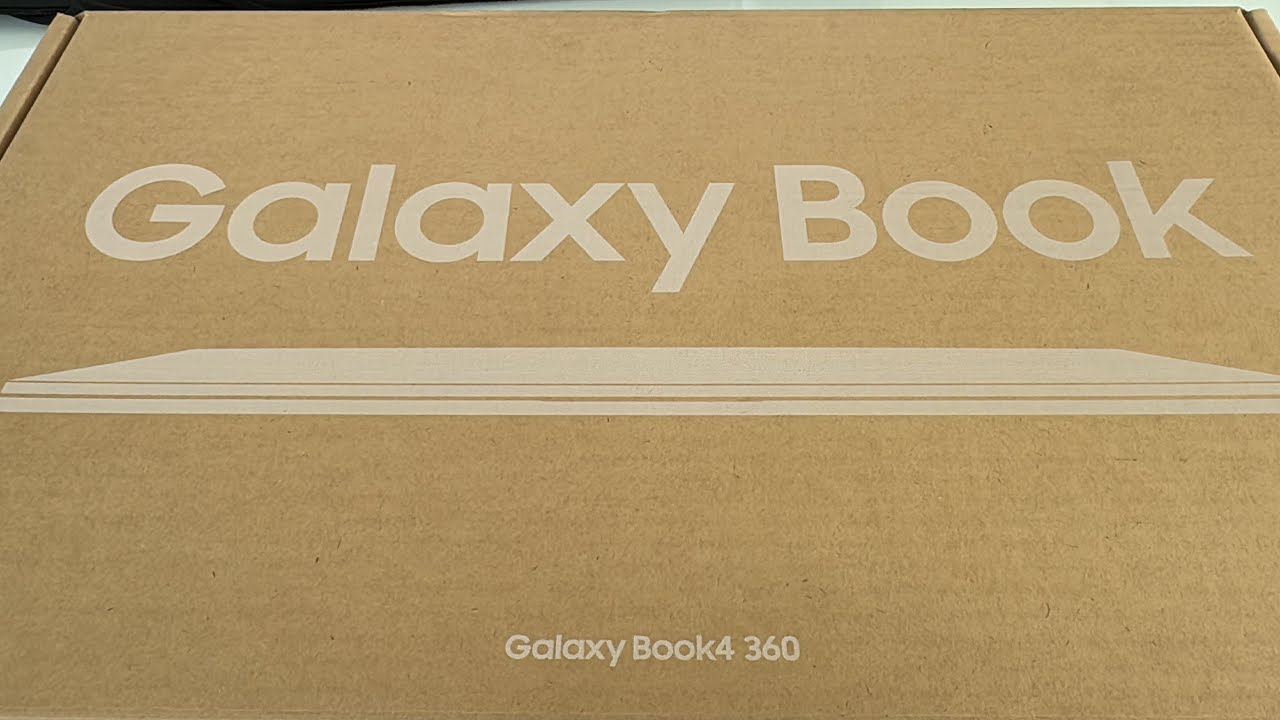 Galaxy Book4 360 acabou de chegar em casa!