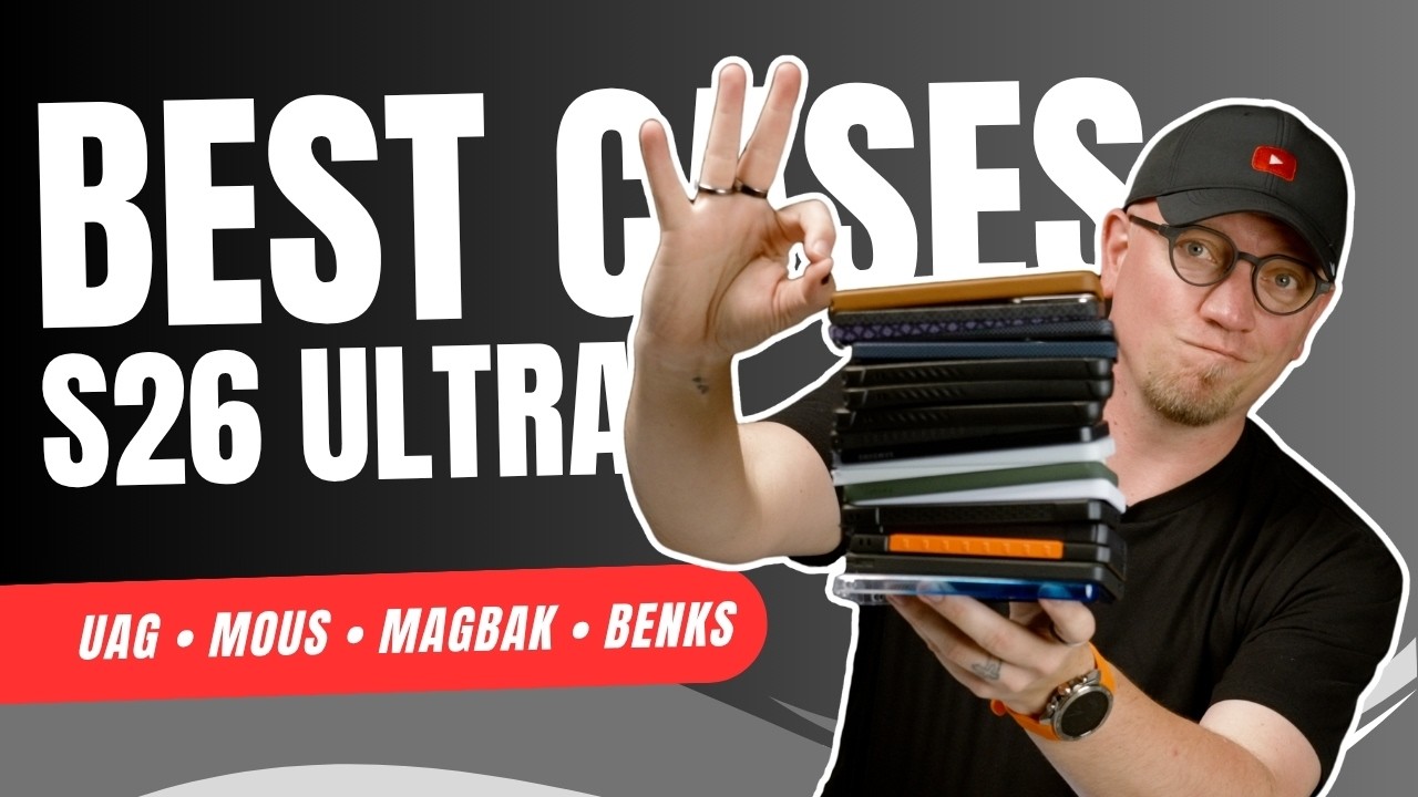 Лучшие чехлы для Samsung Galaxy S26 Ultra: сравнение 8 ведущих брендов! (MagBak, Benks, UAG, Spig...