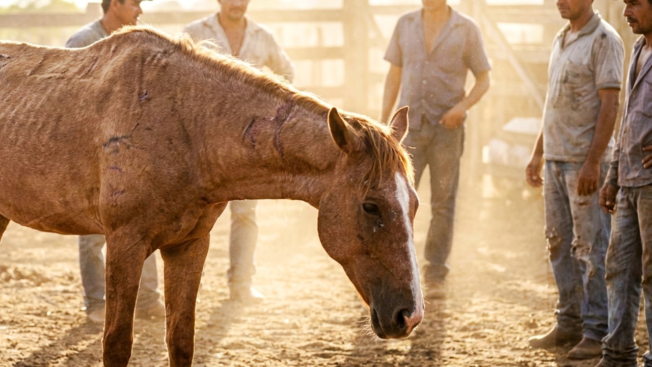 LE CHEVAL ALLAIT ÊTRE ABANDONNÉ… JUSQU’À CE QU’UN HOMME FASSE UN CHOIX INIMAGINABLE