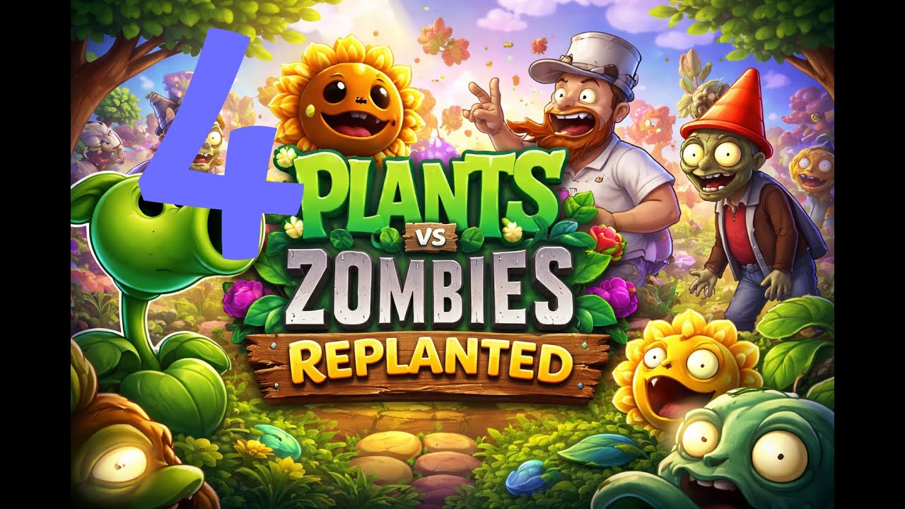A pior área do jogo - Plants Vs Zombies Replanted - Parte 4