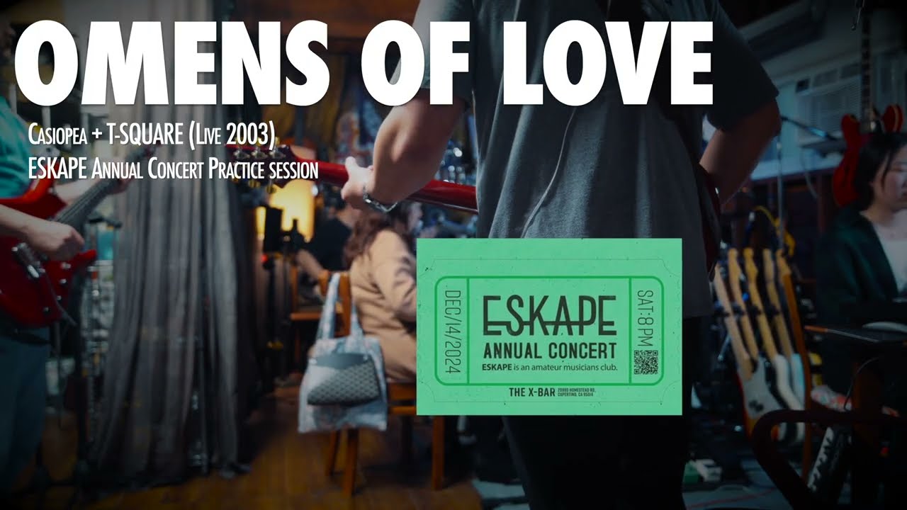 [Practice session] Casiopea + T-SQUARE - Omens of Love (Live 2003) - Week.266