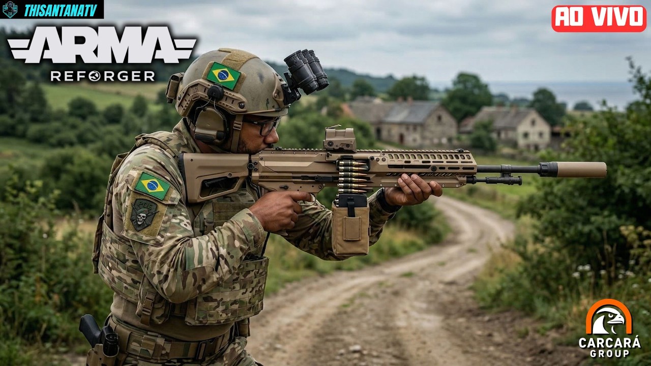 ARMA REFORGER | Operação Realista em Everon | Servidor PvE Carcará Group |