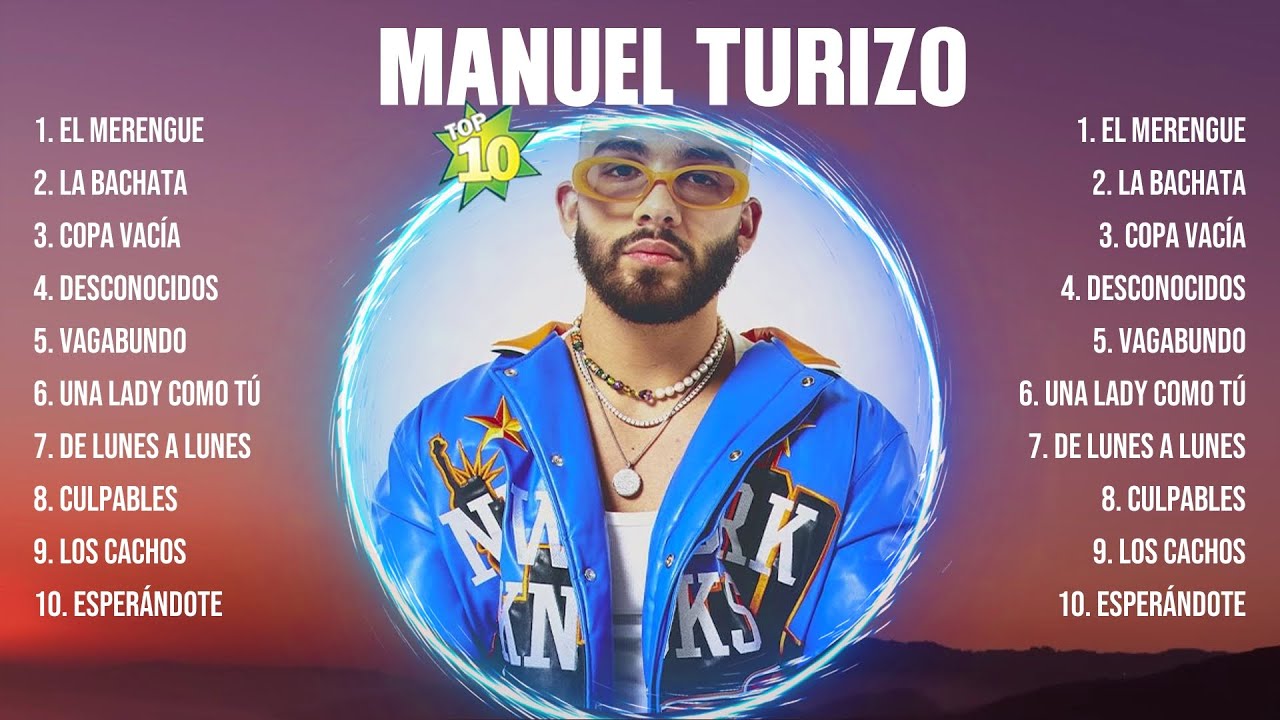 Manuel Turizo Mix &Eacute;xitos~ Lo Mas Nuevo 2023 ~ Lo Mejor Canciones
