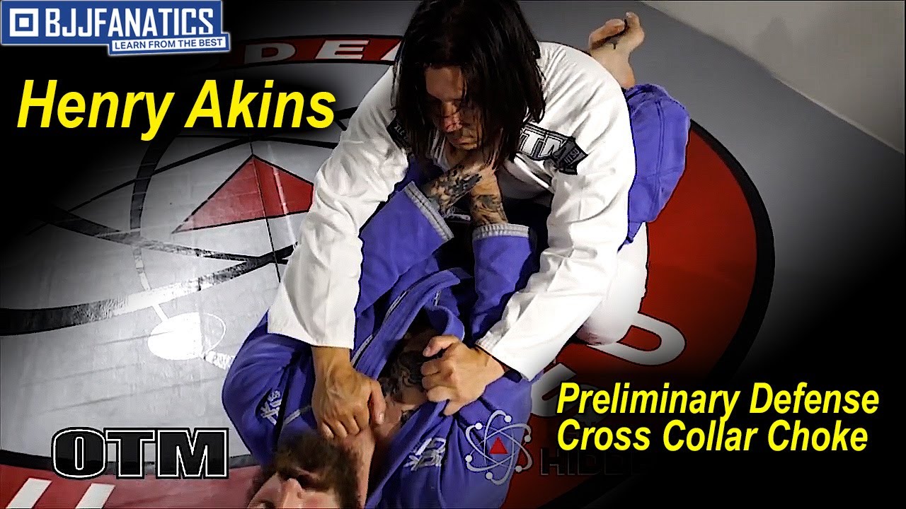 Henry Akins - Preliminary Defense Cross Collar Choke