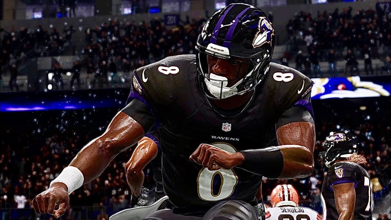 MADDEN 21 NEXT GEN LAMAR JACKSON HIGHLIGHT COMPILATION! CRAZY JUKES, RUNS, AND TOUCHDOWNS!!