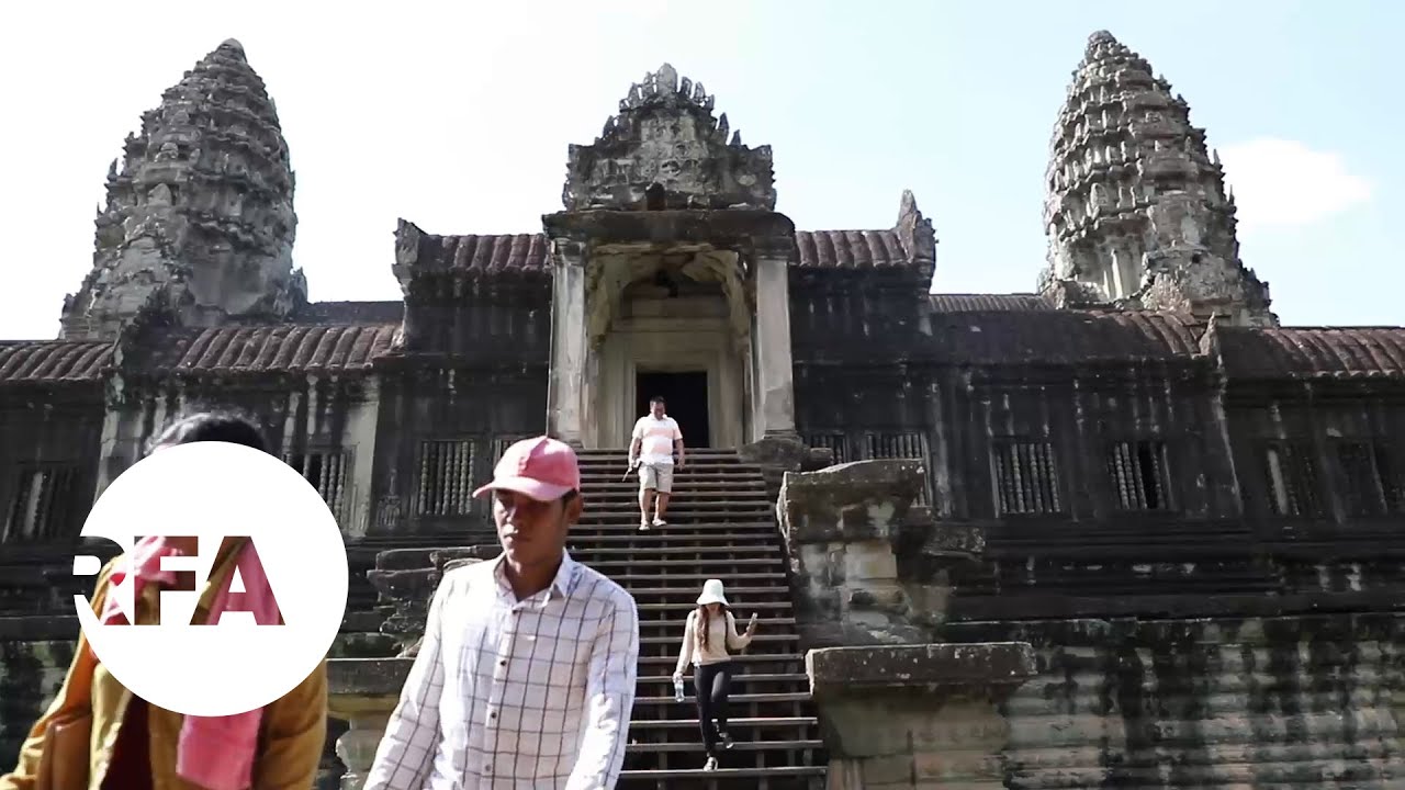 Fewer Tourists at Cambodia&rsquo;s Historic Angkor Wat | Radio Free Asia (RFA)