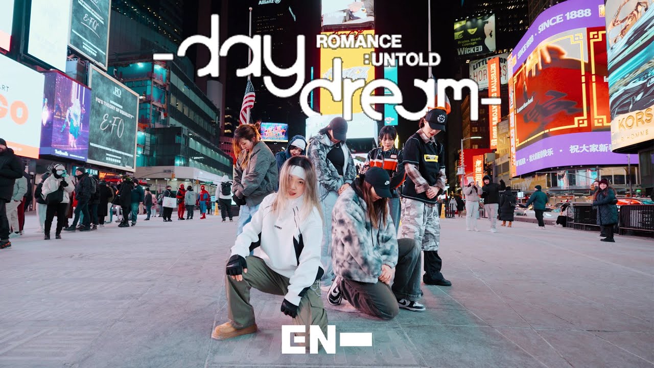 [KPOP IN PUBLIC | TIMES SQUARE | ONE TAKE] ENHYPEN (엔하이픈) - ‘Daydream’ | Dance Cover by GRL1S