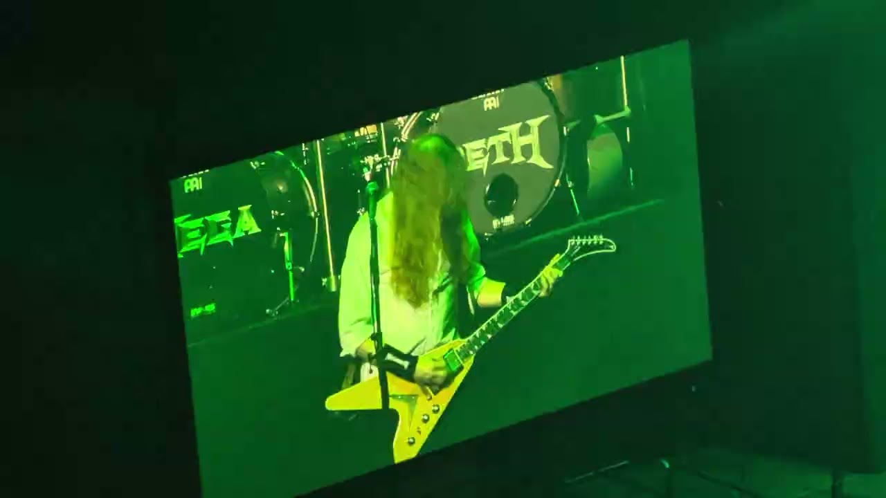 MEGADETH Sweating Bullets Live In Edmonton 2/21/26