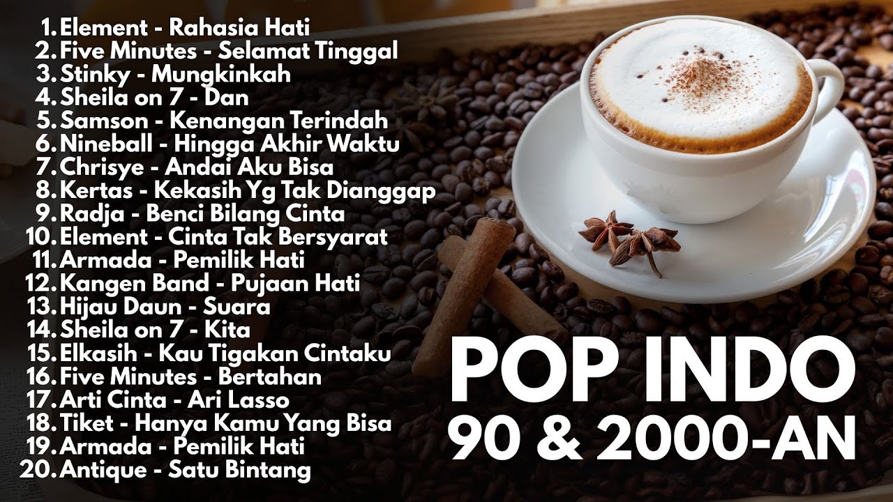 LAGU POP INDONESIA 90an & 2000an HITS PALING ENAK DIDENGAR | Playlist Full Album Nostalgia Indonesia