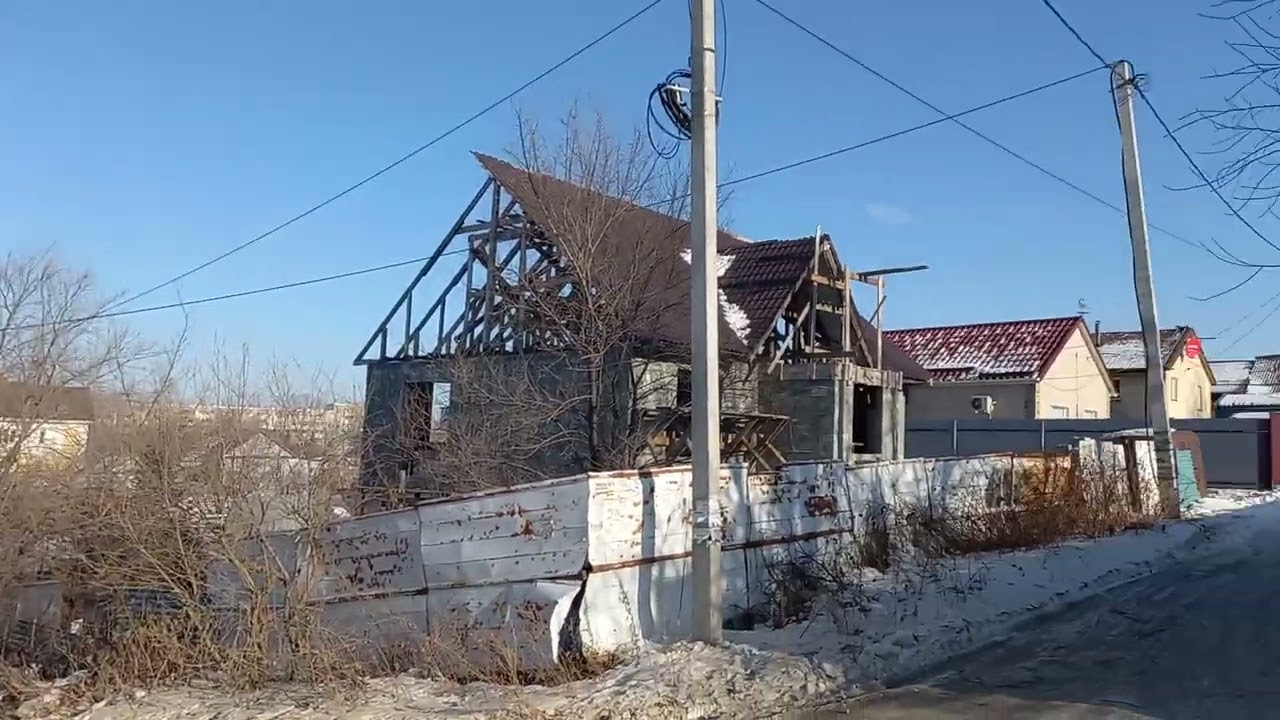 16.02.2023. Переулок Победы. Краснофлотский район. Хабаровск.