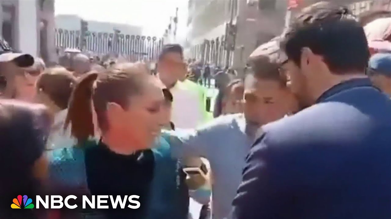 Mexico&rsquo;s President Claudia Sheinbaum presses charges after being groped in street