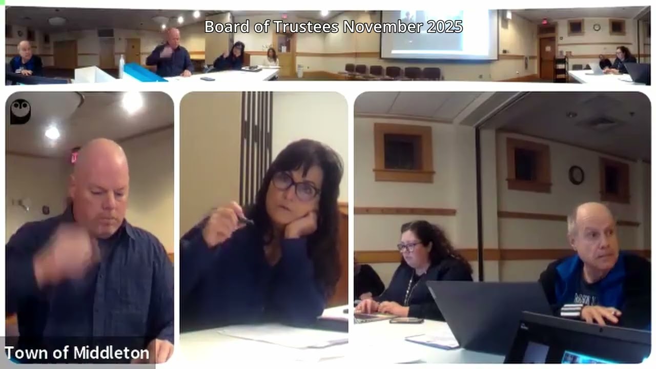 Middleton Flint Library Board of Trustees - November Meeting 2025