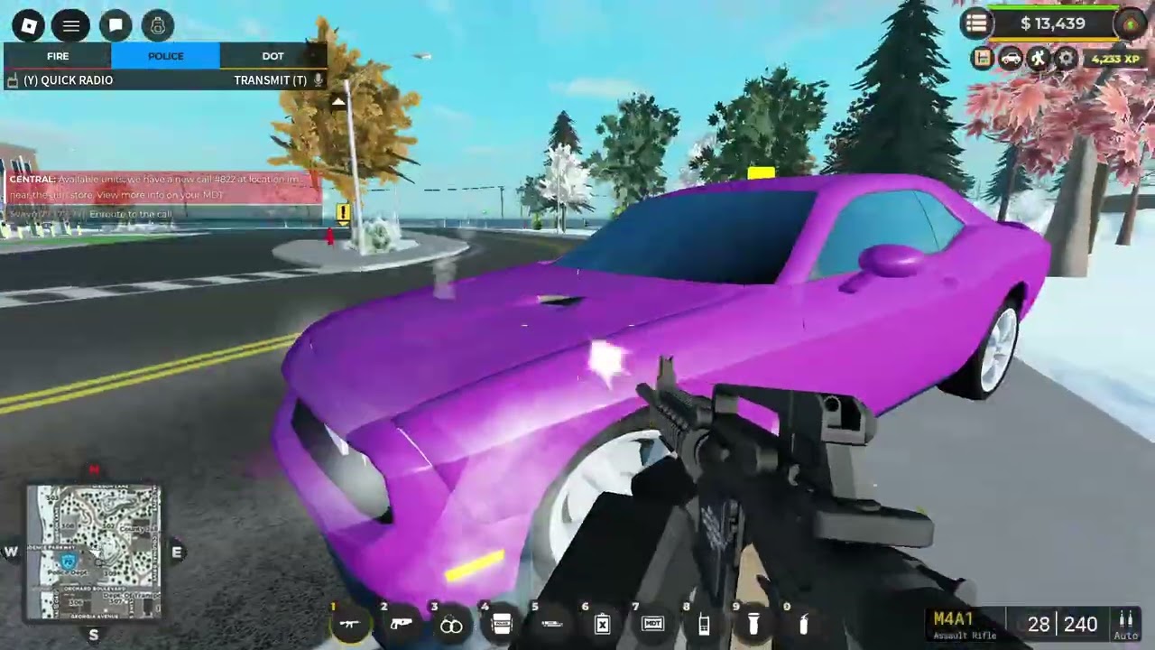 A CRAZY CRIMINAL Leads Me On A Wild Chase That Ends With Them Being Found By A Helicopter In ER LC