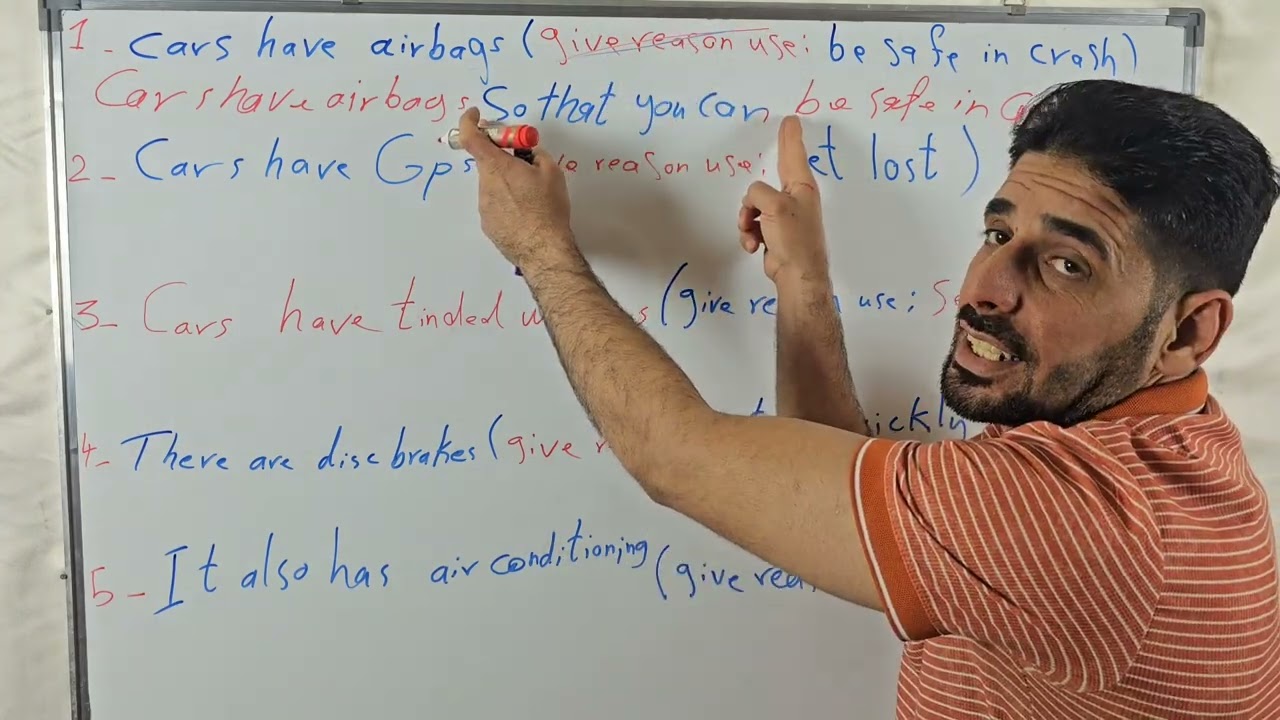 الثالث متوسط موضوع اعطاء السبب give reason