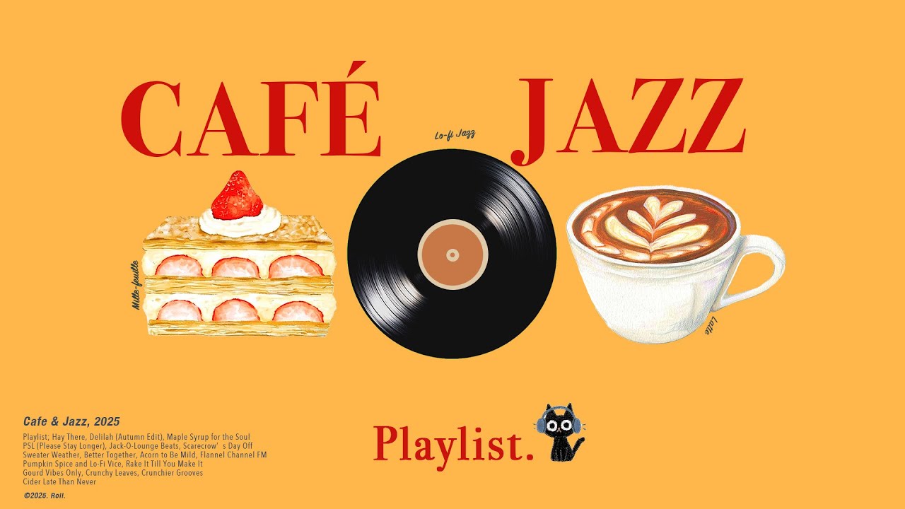 Playlist ☕ Lo-fi Jazz for Peaceful Alone Time | Focus & Relax BGM